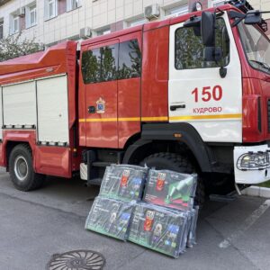 Оказание благотворительной помощи Ленинградской областной противопожарно-спасательной службе 02.06.2023г.